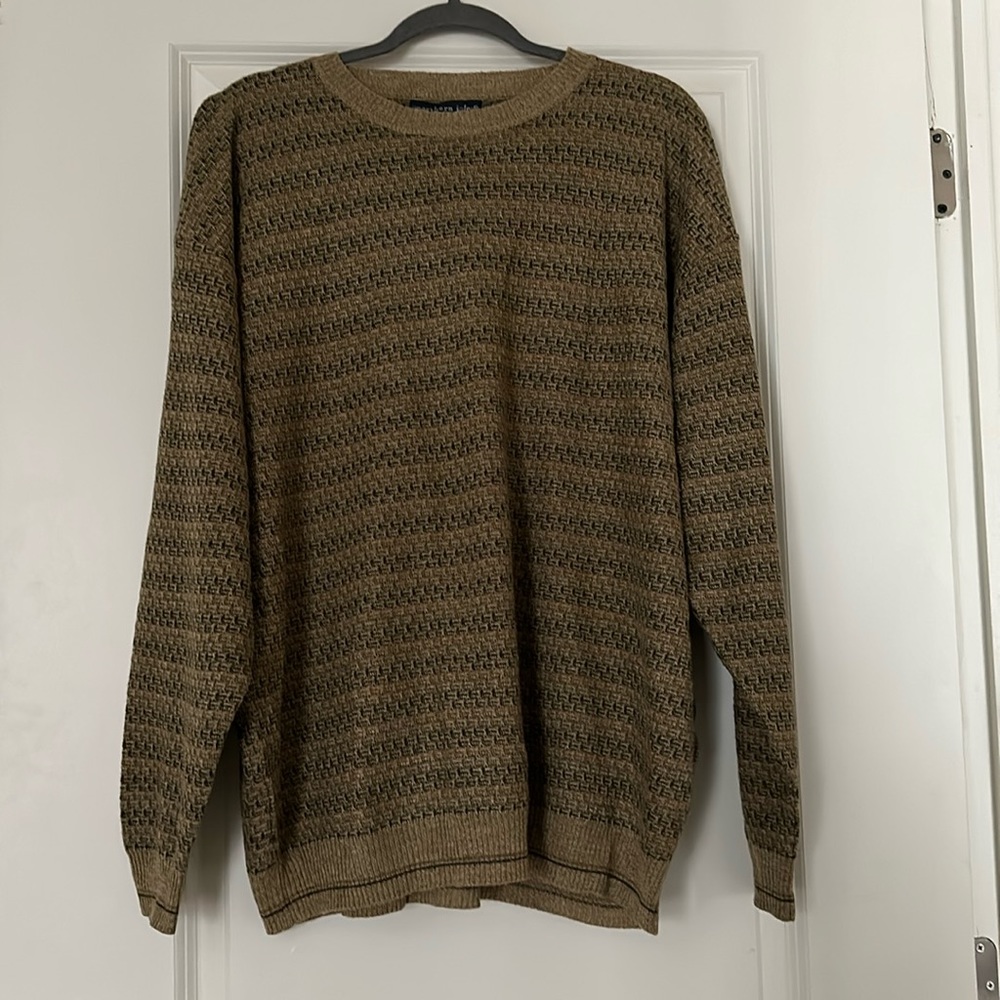 🧶 Vintage Northern Isles Textured Grandpa Sweater
